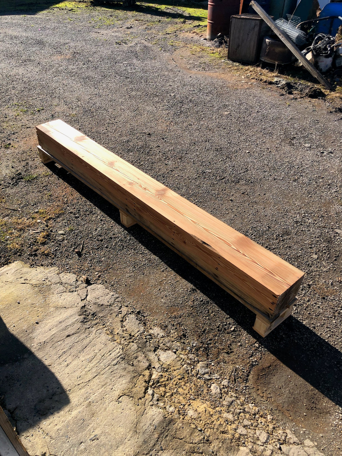 Latest Pitch Pine Beam Order Complete!