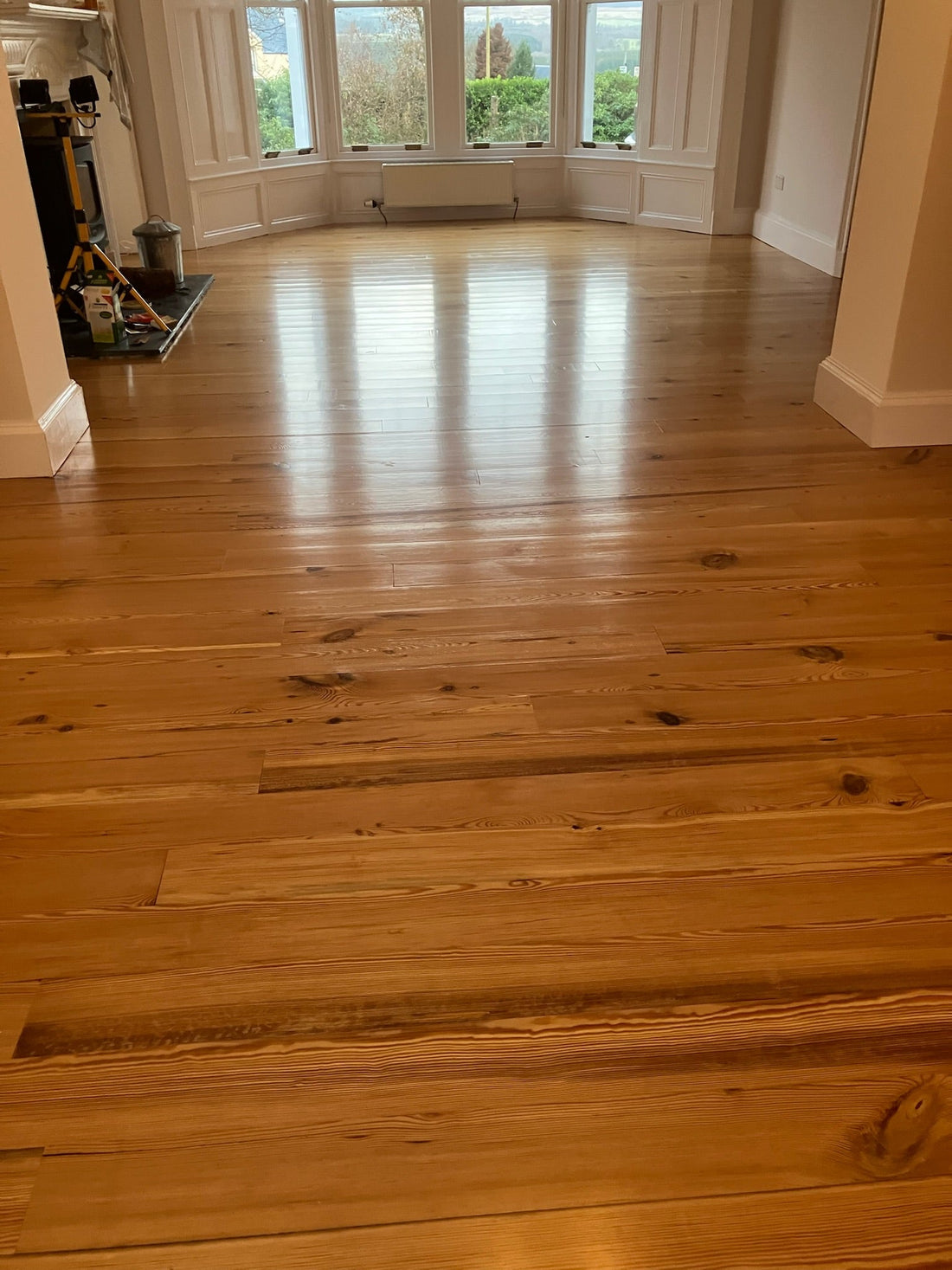 Pitch Pine Flooring Customer Pictures