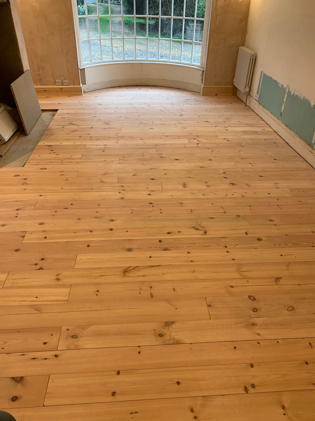 Customer Story: A Beautiful Reclaimed Pine Floor Installation in York