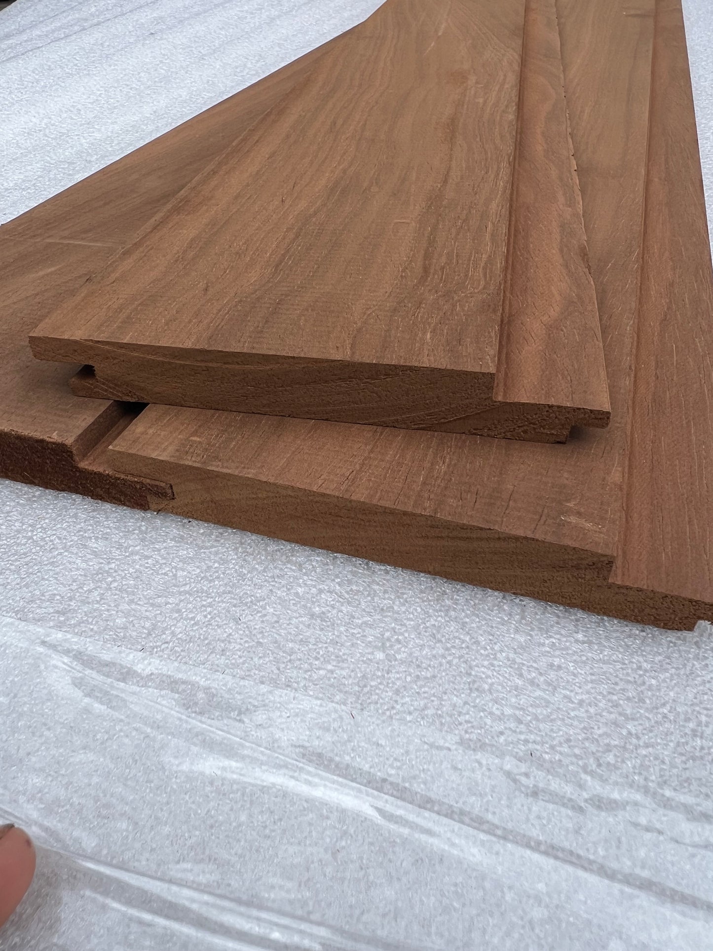 Ayous Thermowood Cladding - Shadow Gap