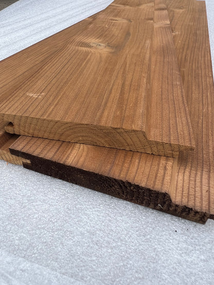 Pine Thermowood Cladding - Shadow Gap