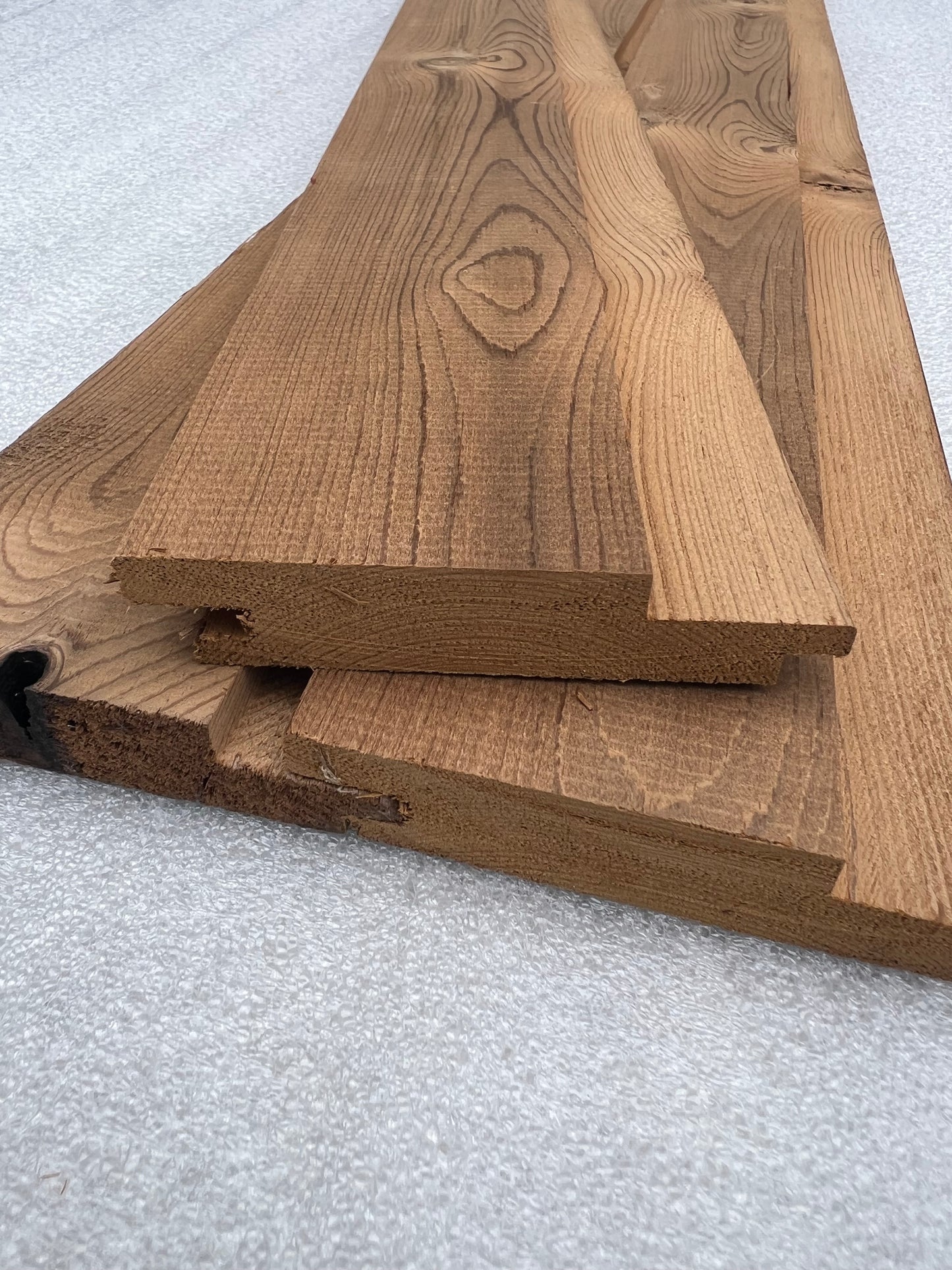 Pine Thermowood Cladding - Shadow Gap