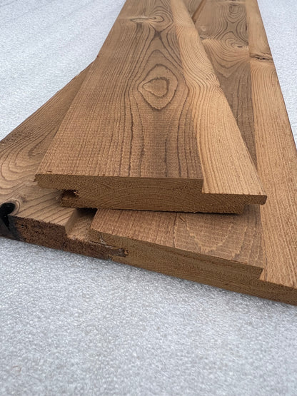 Pine Thermowood Cladding - Shadow Gap