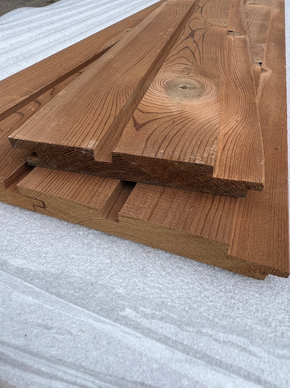 Pine Thermowood Cladding - Shadow Gap