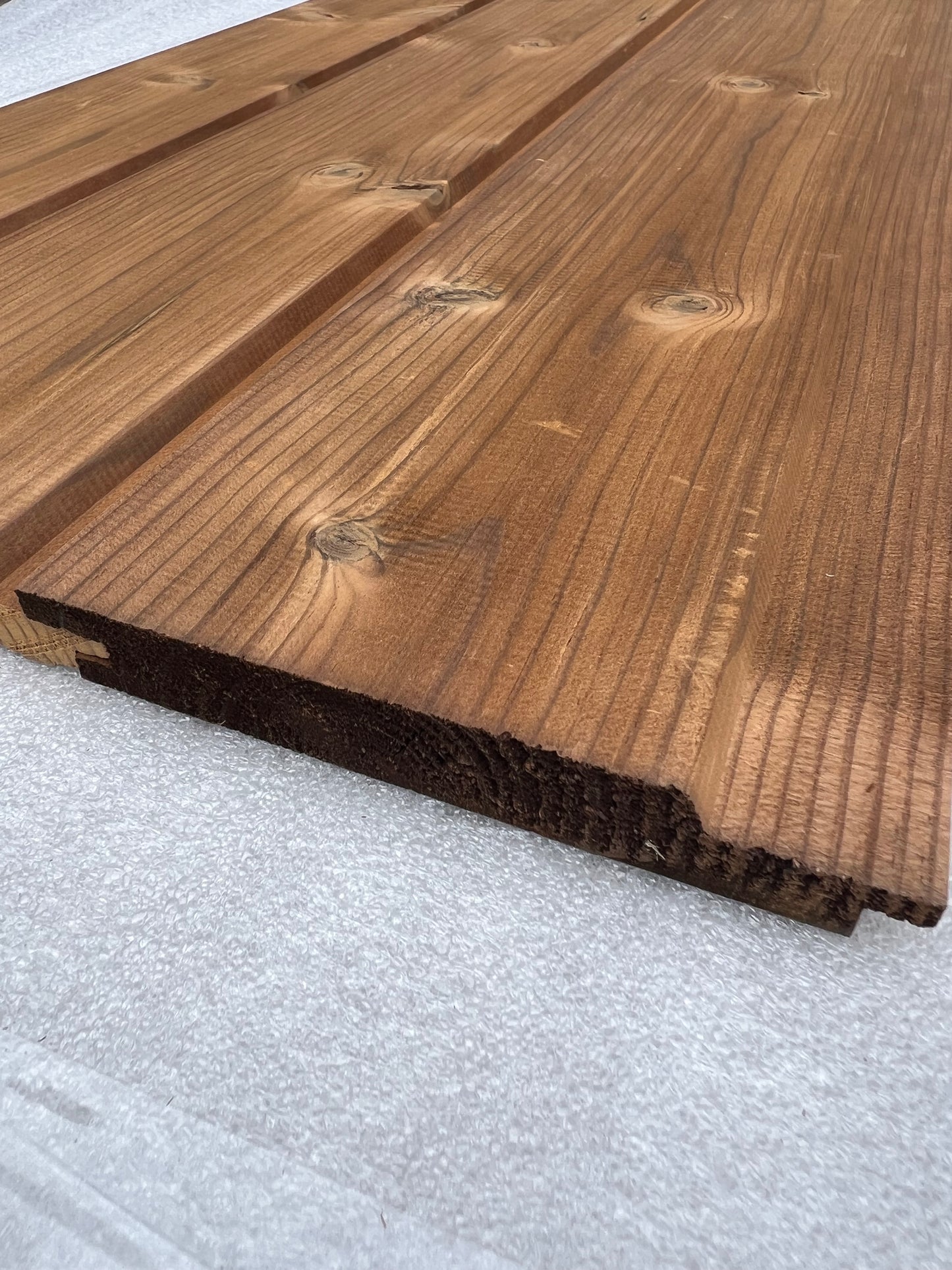 Pine Thermowood Cladding - Shadow Gap