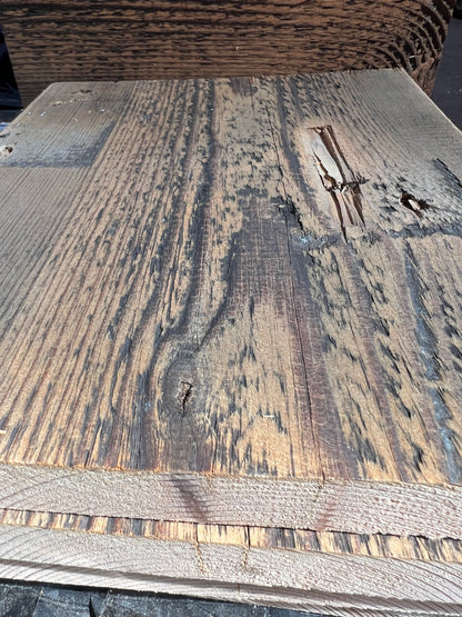 Old Face Reclaimed Redwood Pine Flooring - 140mm, 165mm, 205mm