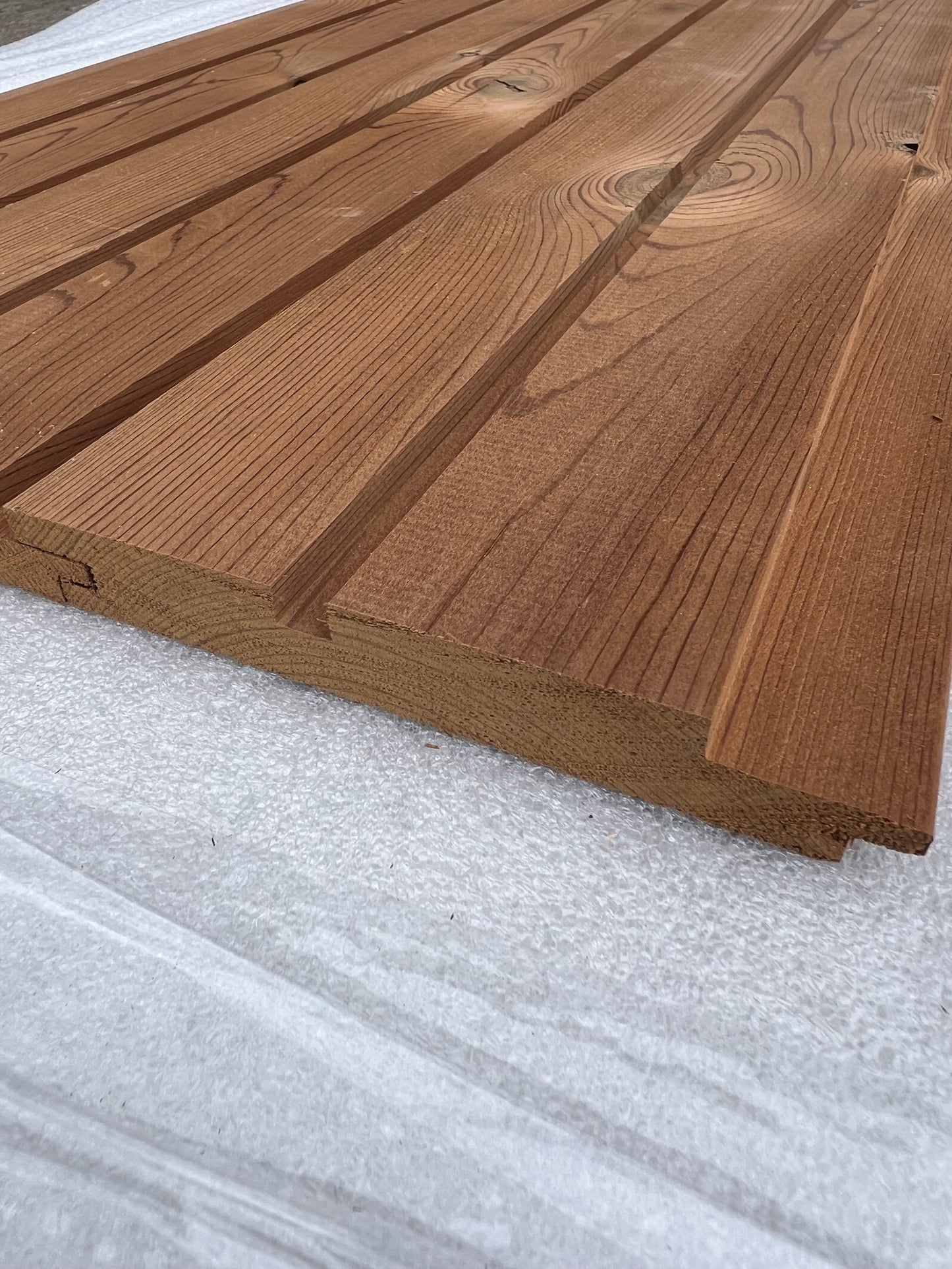 Pine Thermowood Cladding - Shadow Gap