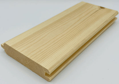 Redwood Pine T&G V Groove Cladding